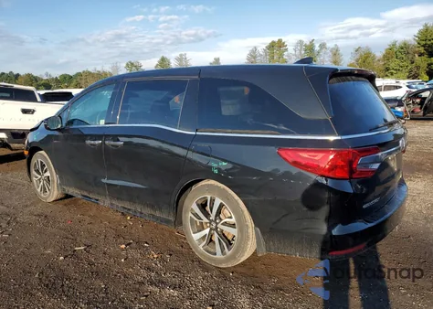 2020 Honda Odyssey Elite from USA, damaged, VIN 5FNRL6H96LB007299